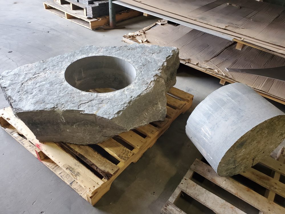 Large stone